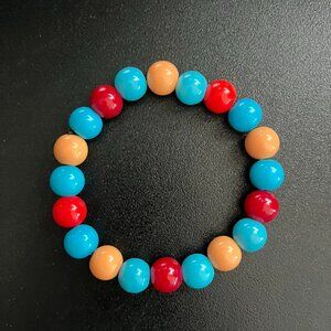 Pinata Bead Stretch Bracelet